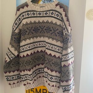 Vintage oversized sweater